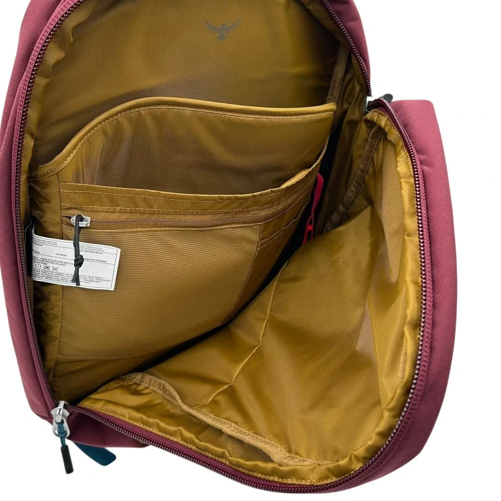 Osprey Arcane 20L Backpack Burgundy-Brown (18H x 12W x 8D) 16